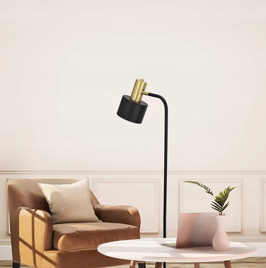 Підлогова смарт-лампа Smartled, чорно-жовта, E27, 40 Вт, 140 см
