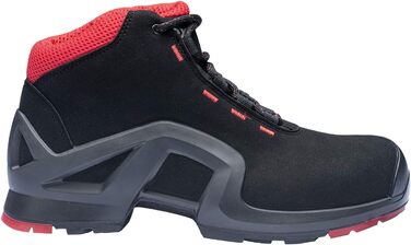 Чоботи робочі Uvex 1 X-Tended Support S3 SRC ESD - червоно-чорні, 44 EU