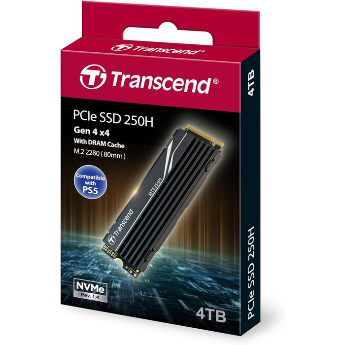 SSD накопичувач Transcend B NVMe PCIe Gen4 x4 M.2 2280, 4TB