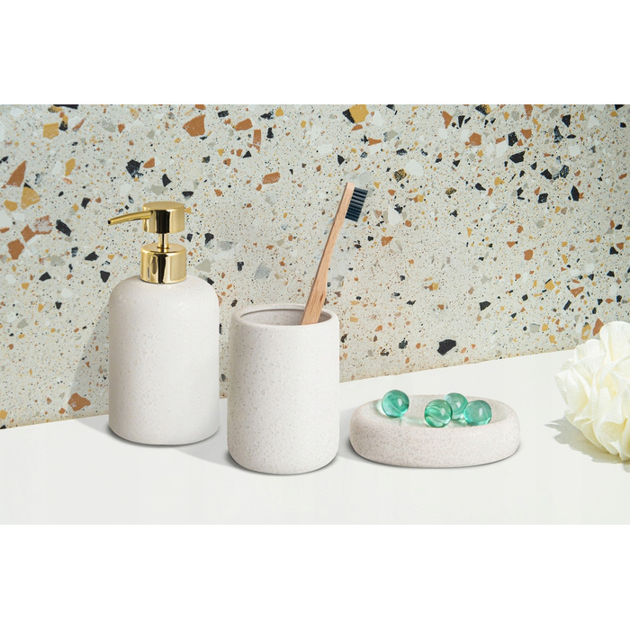 Комплект аксесуарів для ванної кімнати AWD Bonita, 4 предмети