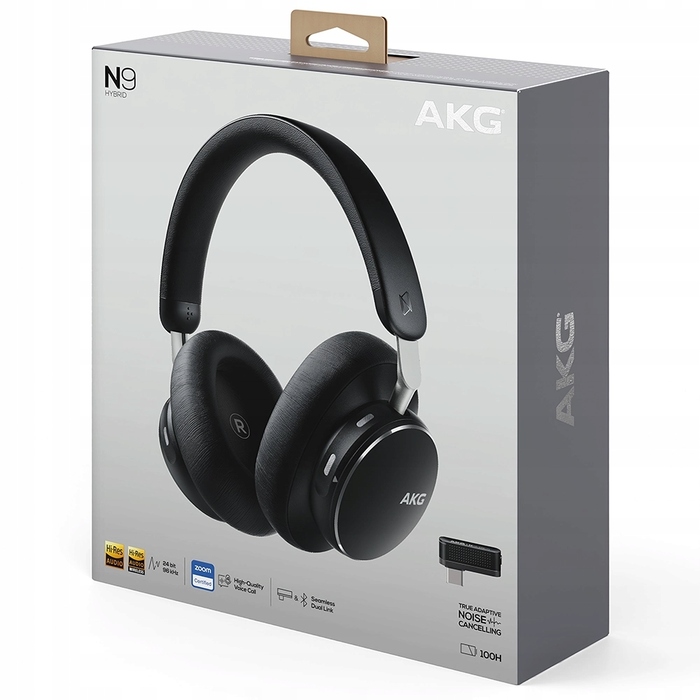 Бездротові повнорозмірні навушники AKG N9 Hybrid | чорні