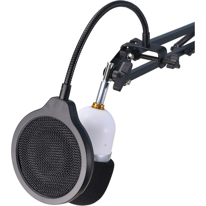 Тримач мікрофона YOUSHARES для Razer Seiren Mini та V3 Mini - професійний кріплення з поп-фільтром та вітрозахистом для геймінгу, стрімінгу та подкастингу