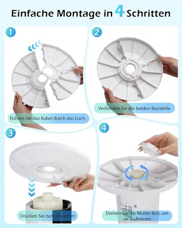 Вентилятор вежовий Aigostar Leise Turmventilator 76 см з осциляцією та таймером, 45 Вт