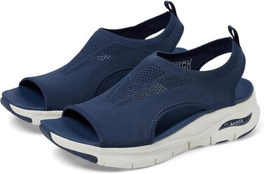 Skechers Arch Fit City Catch: жіночі сандалі, темно-синій трикотаж, 40 EU (Скечерс Арч Фіт Сіті Кетч)