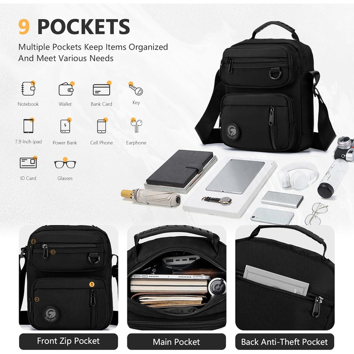 Чоловіча нагрудна сумка через плече з патчами та кріпленням на липучці, водонепроникна тактична сумка-слінг з багатьма кишенями, сіра