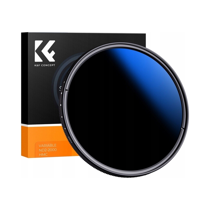 Регульований нейтральний фільтр K&F Concept ND2-ND2000 Fader MC Nano C, 67мм