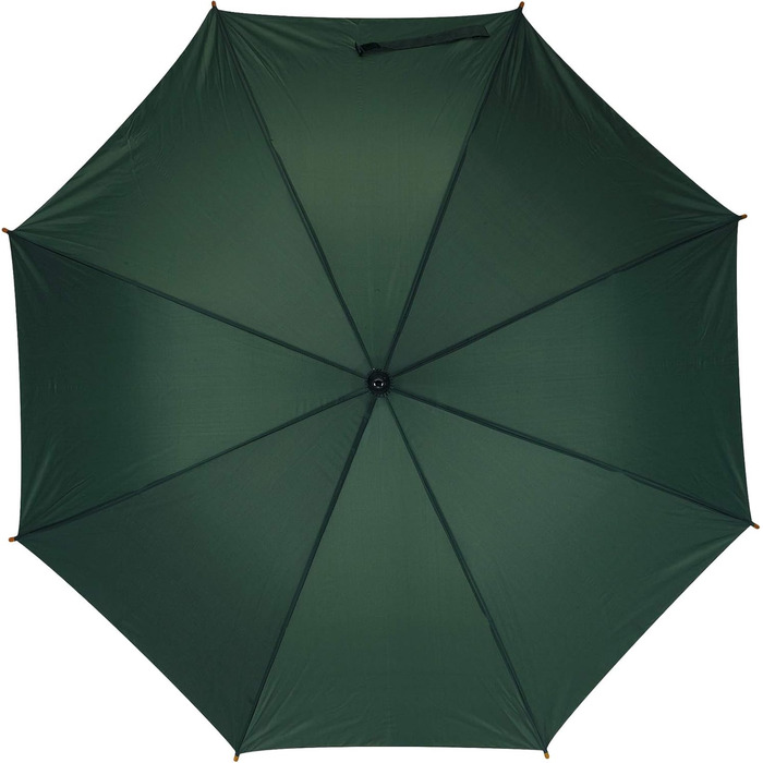 Чоловічий парасолька-тростина з дерев'яною ручкою, 103 см, темно-зелений (notrash2003)