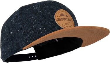 Кепка бейсболка Jumping Bird для чоловіків • Зручна snapback кепка для активного відпочинку • Регульований розмір та легке очищення • Антрацит-синій колір