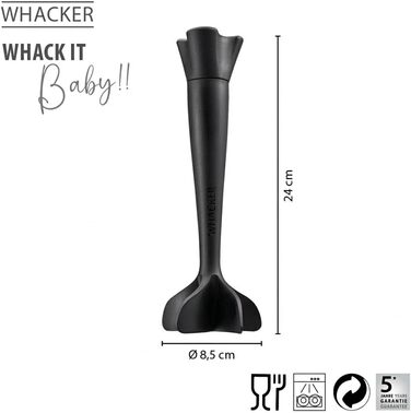 GEFU Whacker – Універсальний подрібнювач для фаршу, тофу та авокадо. Якісний, термостійкий пластик