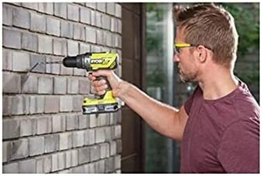RYOBI 18V ONE+ акумуляторний дриль-шуруповерт R18DD3-0 (50Nm, 2 швидкості, патрон 13 мм, LED-підсвічування, без акумулятора та зарядного пристрою)