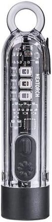 Брелок-ліхтарик LED NEXTORCH K40 Strobe, прозорий, до 700 лм, акумуляторний, різні режими