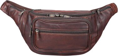 STILORD 'Maverick' - Сумка на пояс, нагрудна сумка, через плече, для фотоапарата, чорна з м'якої шкіри (Діапазон: чоловіча/жіноча)