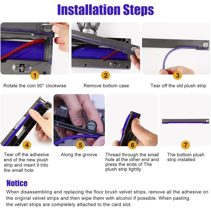 Кріплення для пилососа Dyson V7 V8 V10 V11 V15 Outsize Gen5 - 2 шт., аксесуар для зберігання
