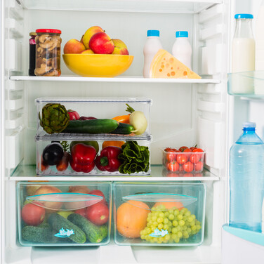 Relaxdays Refrigerator Organizer 3-Piece Set
