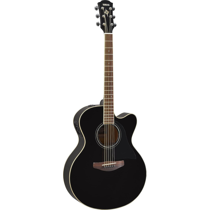 Електроакустична гітара Yamaha CPX600BL чорного кольору