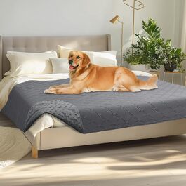 Водонепроникна собача ковдра Luciphia з антиковзким покриттям, 76 x 178 см (Світло-сіра) Водонепроникна собача ковдра Luciphia з антиковзким покриттям, 76 x 178 см (Світло-сіра)