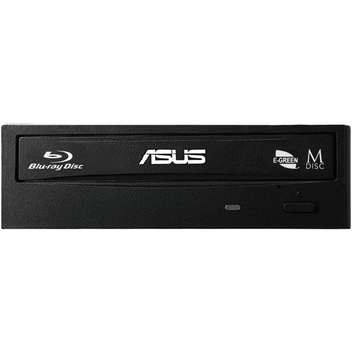 Зовнішній Blu-ray привід ASUS TurboDrive BW-16D1X-U з підтримкою M-Disc, USB 3.2 Gen 1x1, для Windows та Mac OS