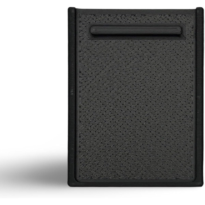 Ballerbox/Pocketbox including integrated mirror, tubes, and poker cards plus a snus dispenser (BallerBox Classic)