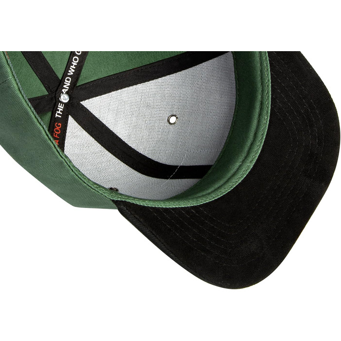 Кепка Nebelkind Snapback Chave: зелено-чорна, унісекс, регульована, для чоловіків та жінок, стильна бейсболка, streetwear, преміум якість