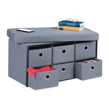 Relaxdays Storage Bench