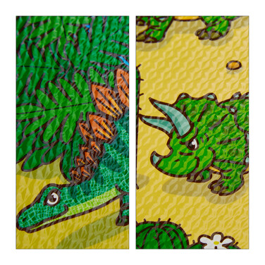 Relaxdays Dinosaur Puzzle Mat