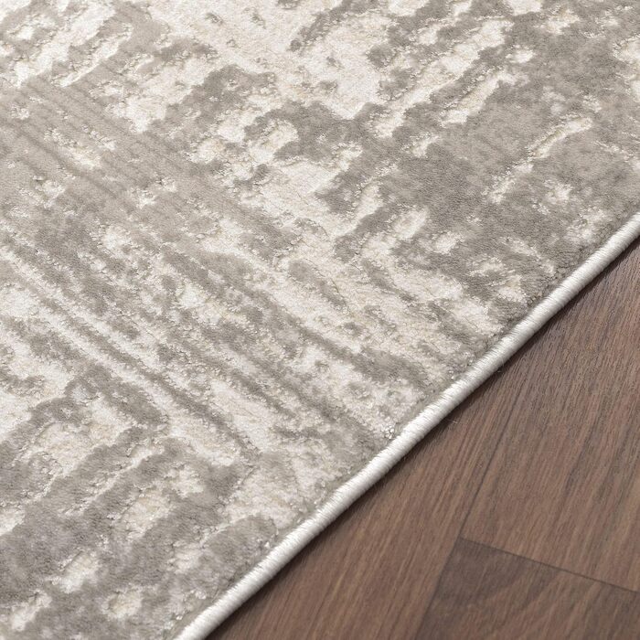 Килимок для вітальні SANAT Harmony - короткий ворс, 120x160 см, бежевий. Підходить для вітальні, коридору, їдальні, спальні, кухні та дитячої кімнати. Сертифікат Öko-Tex 100