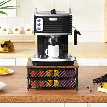 Організатор для капсул K-Cup: висувна шухляда для 36 капсул, чорний (AMR-R795)