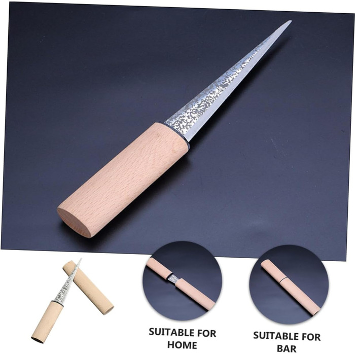 Ice skates, antique ice pick, bartender's ice pick, pointed ice pick, vintage ice pick, tea cake tool, ice cubes, ice molds, ice pick, ice chipper, wooden, khaki