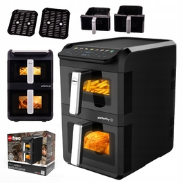 Аерофритюрниця вертикальна FR300 2700W, дві кошики, 10л