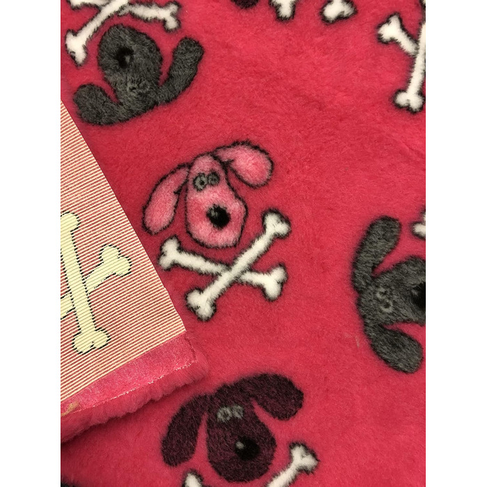 Килимок для собак Elropet Premium 30mm: антиковзаючий, для маленьких та великих собак, Vet Bed, розміри S (80x50 см), колір рожевий