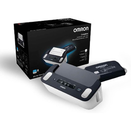 OMRON Complete - точний тонометр на плече з функцією ЕКГ для вимірювання тиску та скринінгу фібриляції передсердь вдома | 22-42 см | клінічно перевірений | з мобільним додатком