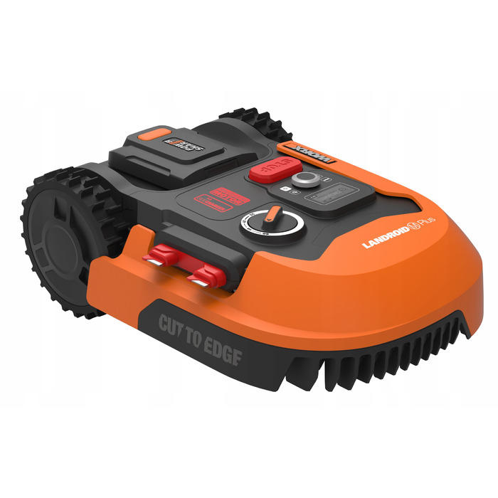 Робот-газонокосарка WORX Landroid M700 Plus WR167E (4Ah, 20V) для площі до 700 м², до 160 хв роботи