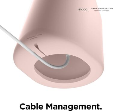 Підставка для зарядки iPhone Elago MS1 сумісна з MagSafe, Premium, Sandrosa (без зарядного пристрою)