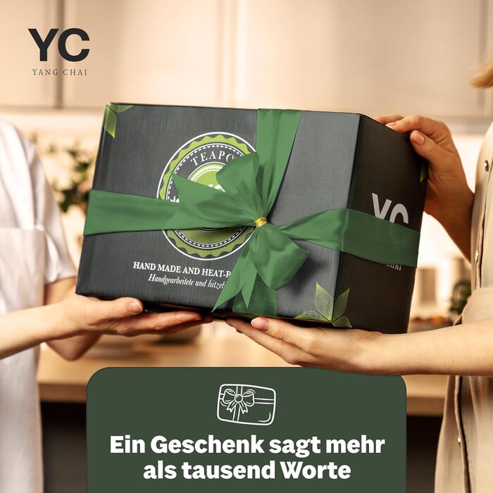 Чайник YC Tree з підставкою - керамічний, чорний матовий, 1.3л. З ситечком, без протікань, термостійкий. Ручна робота. Чайник з підставкою YC Tree, 1.3л