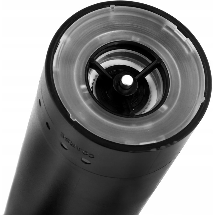 Електричні мельниці для солі та перцю 2 шт. – USB-C, LED, підставка, щітка для чищення – для солі, перцю, чилі, трав (110 мл)