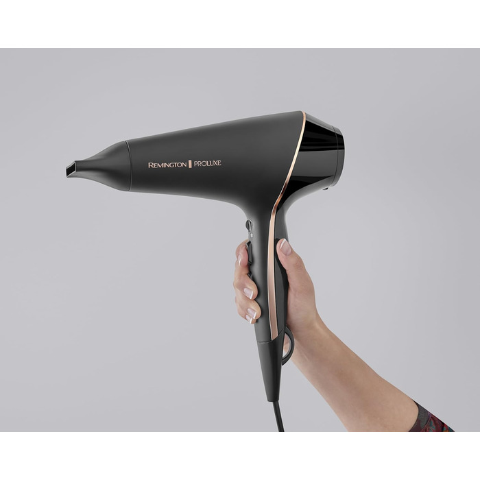 Випрямляч для волосся Remington Proluxe S9150B з широкими керамічними пластинами (110 x 50 мм), OPTIheat, цифровий дисплей, швидкий нагрів