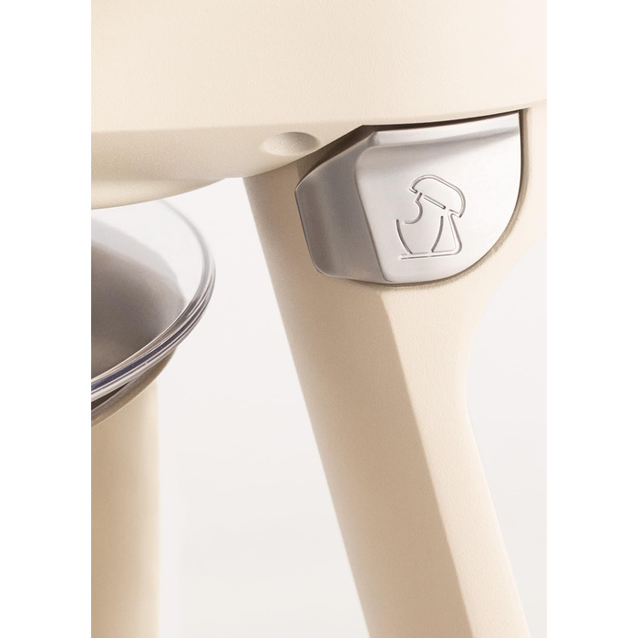 Планетарний міксер CREATE/DOWNMIX RETRO для кухні, колір Крем: 6 швидкостей, автоматичні програми для збивання, змішування та емульгування