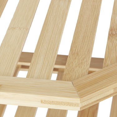 Relaxdays Bamboo Corner Shelf for the Kitchen