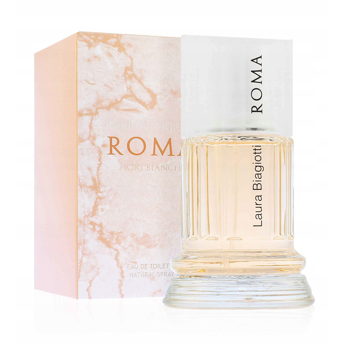 Жіноча туалетна вода Laura Biagiotti Roma Fiori Bianchi, 50 мл