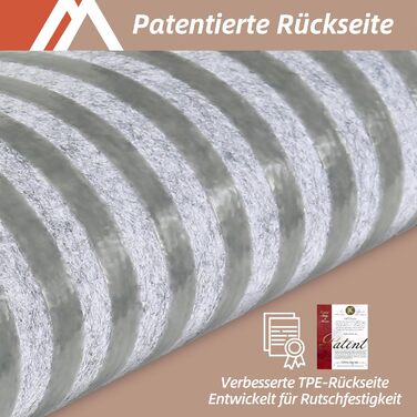 Компактні килимки для сходів COSY HOMEER, 15 шт., 70x22 см, самоклеючі, машинне прання, 100% поліестер, TPE-підкладка, безпека для дітей та домашніх тварин, бежевий колір
