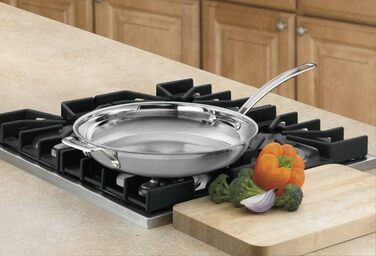 Сковорода Cuisinart Multiclad Pro з нержавіючої сталі 28 см (12 дюймів)