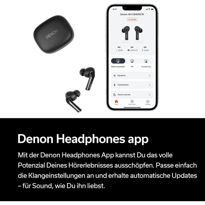 Бездротові навушники Denon AH-C500W True Wireless - білі (з мікрофоном, без активного шумозаглушення)