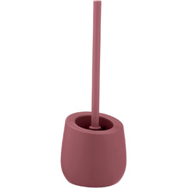 Набір для туалету WENKO Badi Keramik: тримач для щітки та очищувач обідка, кераміка, рожевий