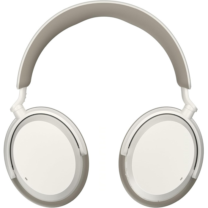 Навушники бездротові Sennheiser ACCENTUM з шумозаглушенням Bluetooth, білі - до 50 год роботи, гібридний ANC, комфорт для подорожей та навчання