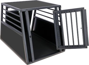 Kerbl Pet Транспортний бокс для тварин Vacation, алюмінієвий, для собак, 92x97x68 см, з антиковзким килимком