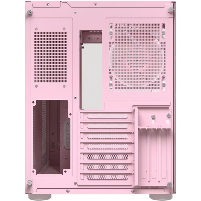 Корпус для ПК Cougar FV150 ARGB Midi-Tower, загартоване скло, рожевий
