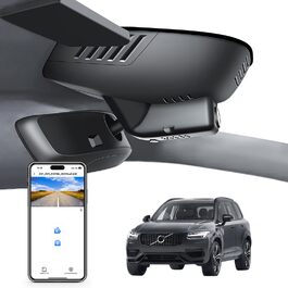 Відеореєстратор 4K для Volvo XC90 (2023-2026) Model B: інтегрований, WiFi, 64GB, UHD 2160P