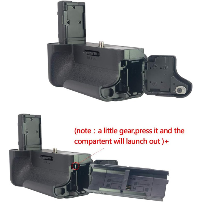 Вертикальний хват Mcoplus VG-C3EM для Sony A9, A7III, A7RIII, A7R3, A7II, A7RII, A7SII. Замінник для батарейного хвату Sony. Містить 1 або 2 акумулятори NP-FZ100