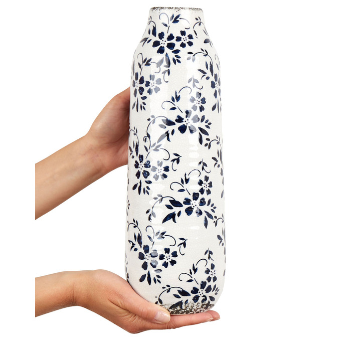 Керамічна ваза Beliani, 12 x 35 см