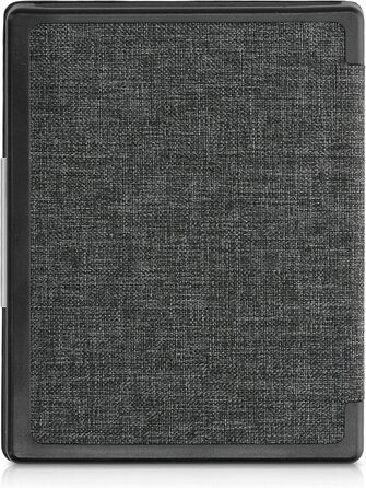 Чохол kwmobile для Kobo Aura Edition 1: тканинний захисний чохол для eReader, темно-сірий